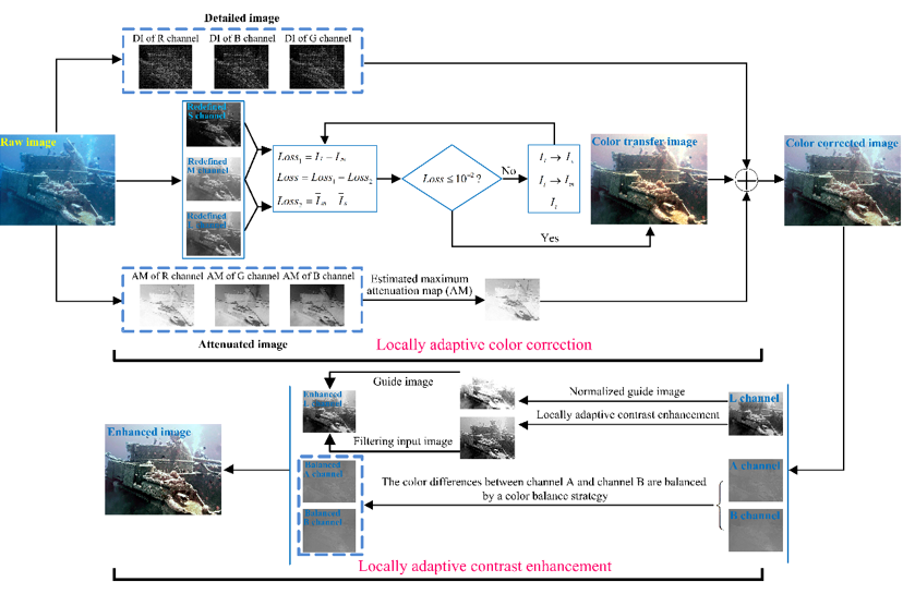 水下图像增强示例1